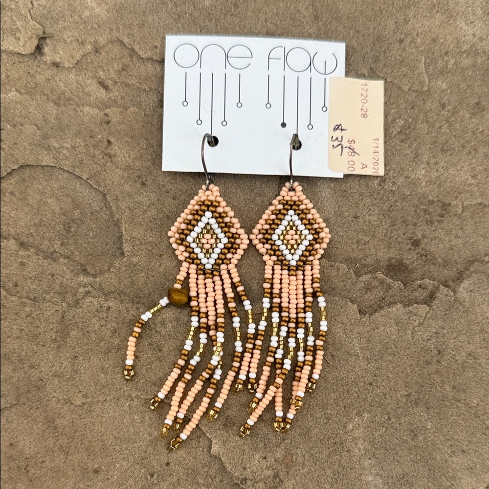One flaw handmade in Colorado boho earrings